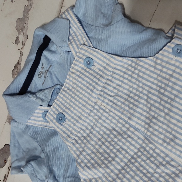 Little me sailor romper set size 9m - Picture 3 of 5